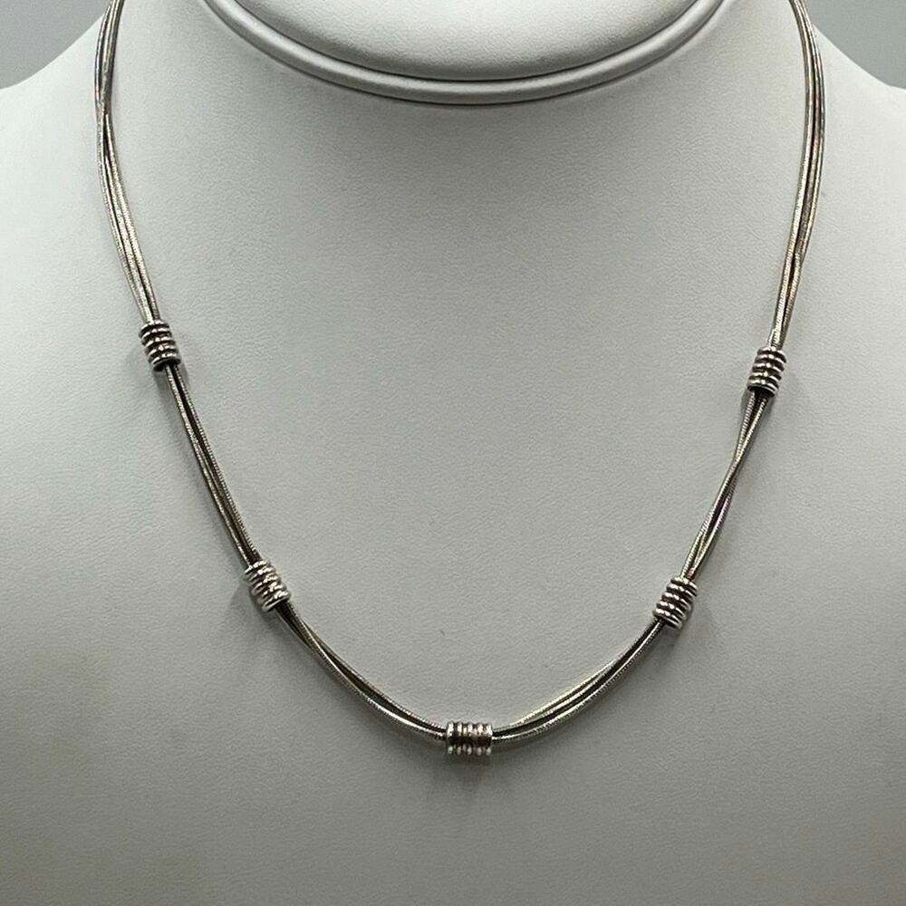 Sterling silver‎ necklace